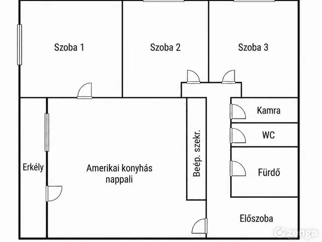 Eladó lakás Budapest XI. kerület, Őrmező 75 nm