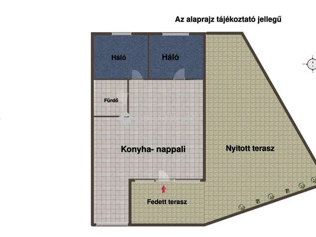 Eladó nyaraló Vonyarcvashegy 45 nm