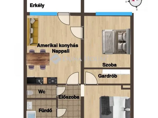 Eladó lakás Szekszárd 56 nm