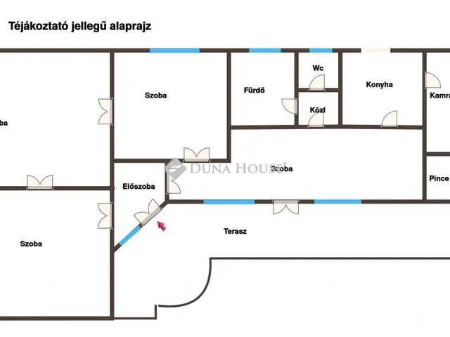 Eladó ház Kalocsa, Hunyadi János utca 200 nm