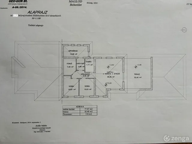Eladó lakás Maglód, Klenovatelep 78 nm