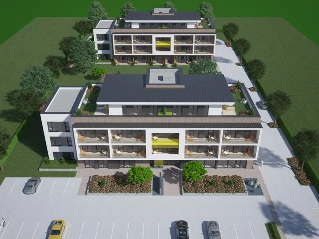 Eladó új építésű lakópark Bük, Bükfürdő 38 nm