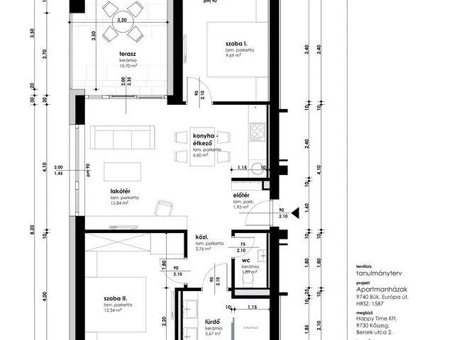 Eladó lakás Bük, Bükfürdő 57 nm