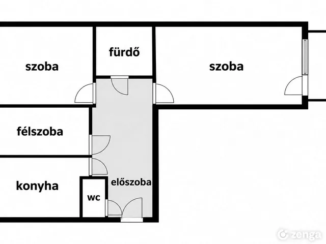 Eladó lakás Siófok, Fokihegy 59 nm