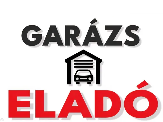 Eladó garázs Nyíregyháza, Belváros 14 nm