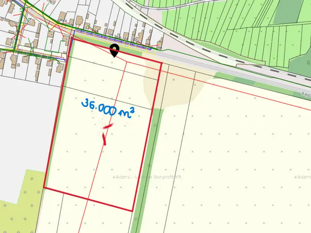Eladó telek Sáránd, Bagosi út 36000 nm