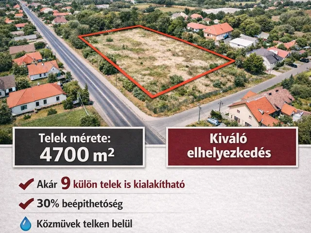 Eladó kereskedelmi és ipari ingatlan Hajdúsámson 4700 nm