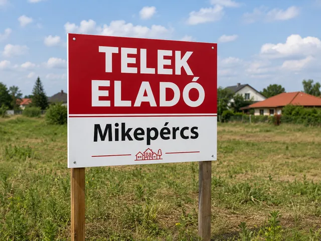 Eladó telek Mikepércs 802 nm
