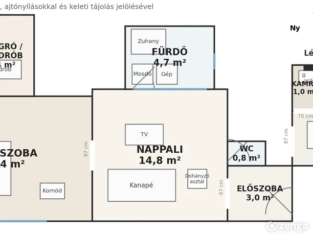 Eladó lakás Szolnok, Belváros 54 nm