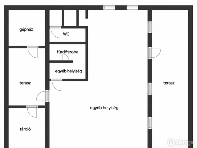 Eladó kereskedelmi és ipari ingatlan Komárom 70 nm