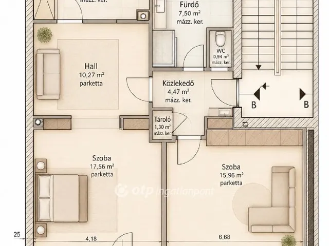 Eladó lakás Budapest VIII. kerület 71 nm