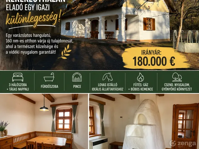 Eladó nyaraló Kerekegyháza 160 nm