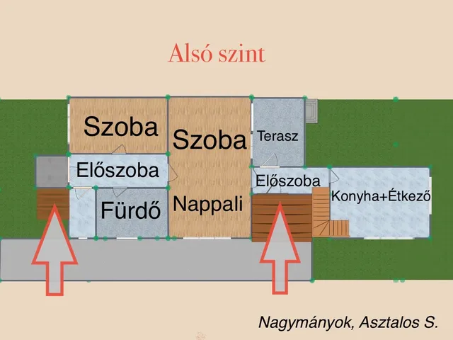 Eladó ház Nagymányok 144 nm