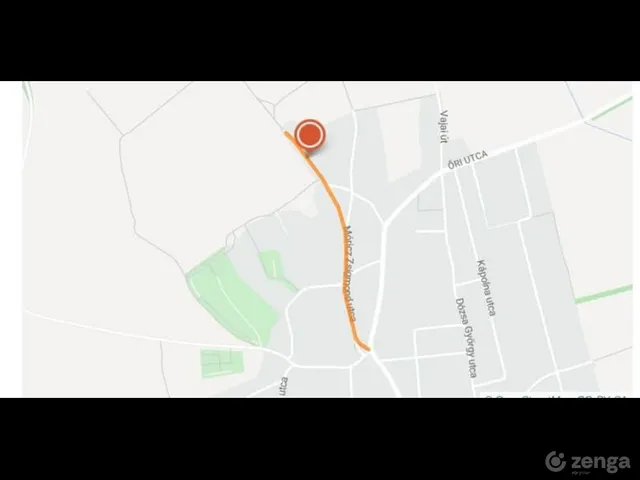 Eladó telek Kántorjánosi 545 nm