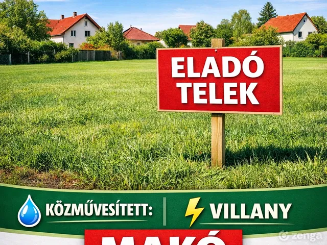 Eladó telek Makó, Ingó 971 nm