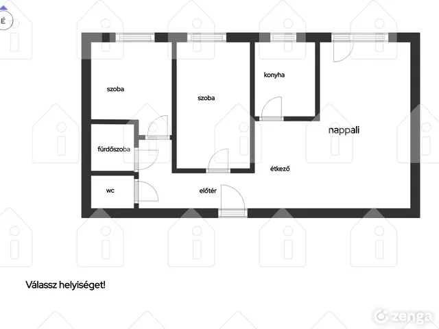 Eladó lakás Székesfehérvár, Palotaváros 55 nm