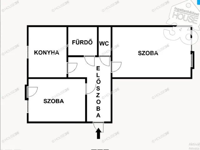 Eladó lakás Kecskemét, Homokbánya 46 nm