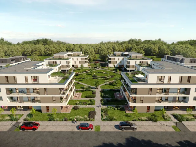 Eladó új építésű lakópark Győr, Révfalu, Ciklámen utca 7. 53 nm