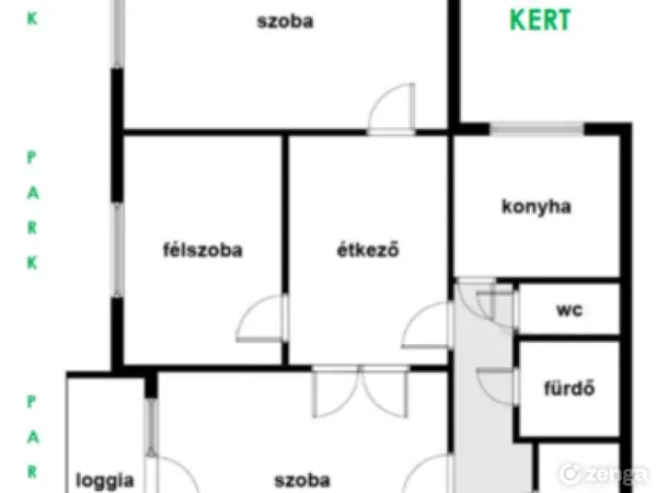Eladó lakás Budapest IV. kerület, Újpest, Rózsa utca eleje 71 nm