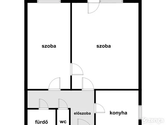 Eladó lakás Kecskemét, Széchenyiváros, Kristály tér 55 nm