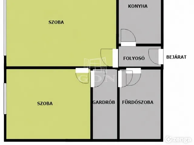 Eladó lakás Budapest XIV. kerület, Zugló, Zsálya utca 55 47 nm