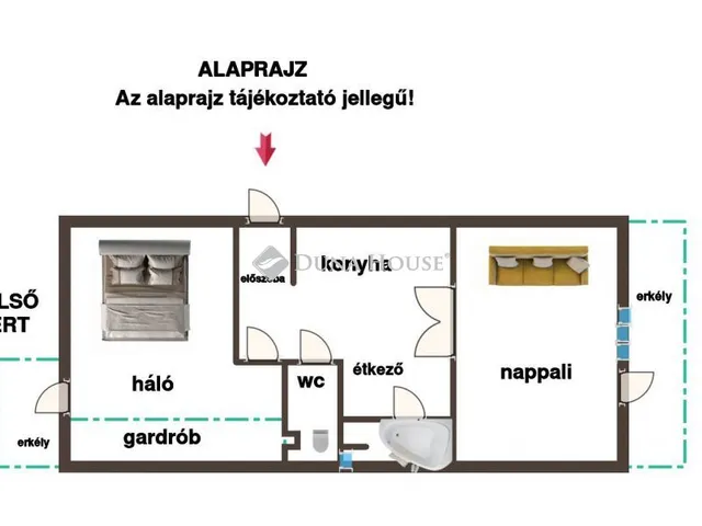 Eladó lakás Budapest XII. kerület 53 nm