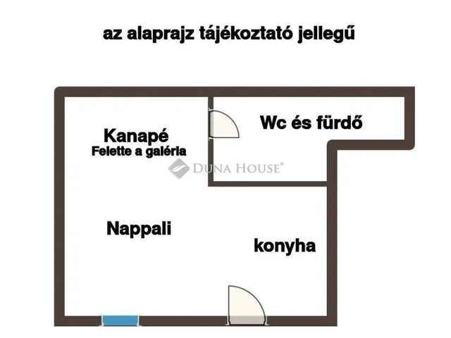 Kiadó lakás Budapest VIII. kerület 26 nm
