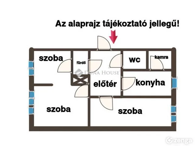Eladó lakás Budapest XVI. kerület 55 nm
