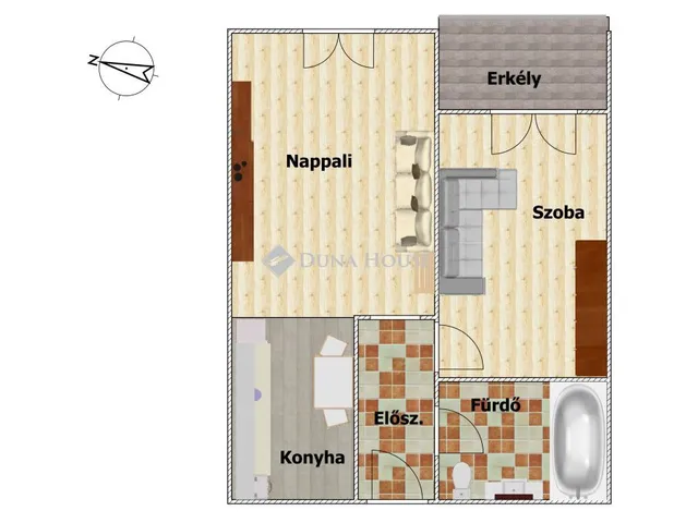 Eladó lakás Budapest XI. kerület 49 nm
