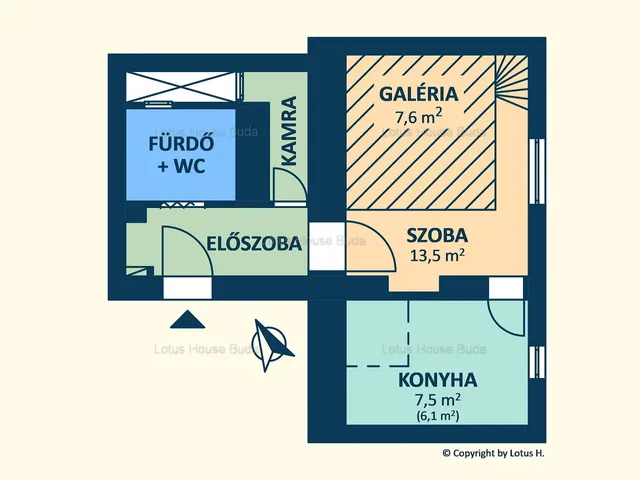 Kiadó lakás Budapest XI. kerület, Lágymányos, Kende utca 34 nm
