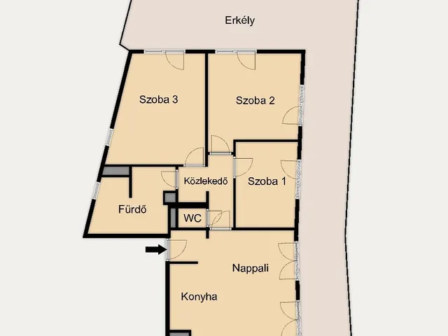 Eladó lakás Budapest XIII. kerület, Vizafogó, Meder utca 92 nm