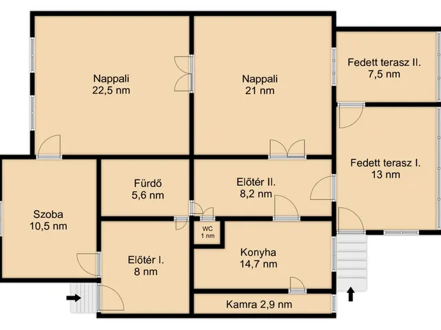 Eladó ház Budapest XVI. kerület, Rákosszentmihály 110 nm