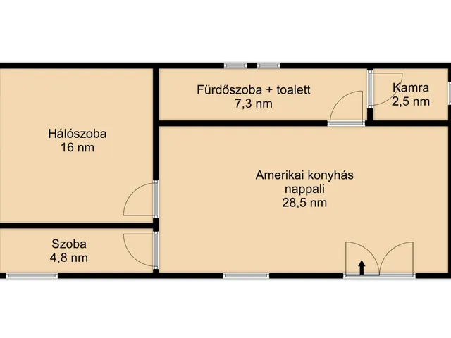 Eladó ház Dánszentmiklós 60 nm