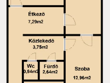Eladó lakás Budapest X. kerület, Ligettelek 64 nm
