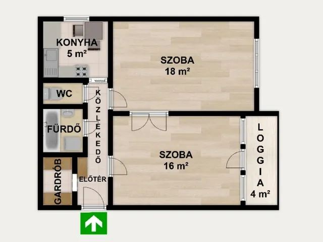 Eladó lakás Budapest IV. kerület, Újpest, Szigeti József utca 54 nm