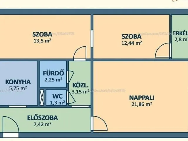 Eladó lakás Budapest XIV. kerület 68 nm