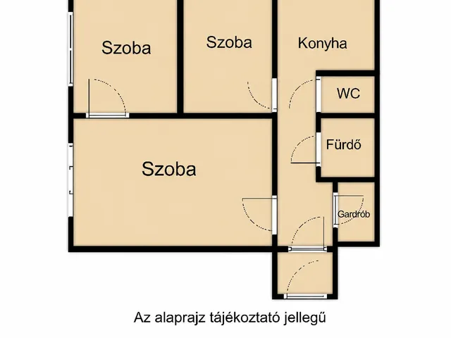 Eladó lakás Budapest XV. kerület, Újpalota 53 nm