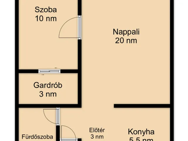 Eladó lakás Budapest XVIII. kerület, Lakatostelep 46 nm