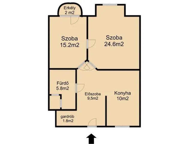 Eladó lakás Budapest IX. kerület, Mester utca 68 nm