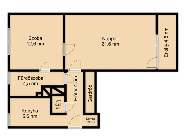 Eladó lakás Budapest XIV. kerület, Nagyzugló 54 nm