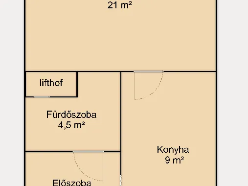 Eladó lakás Budapest XIII. kerület, Angyalföld 38 nm