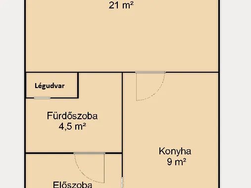 Eladó lakás Budapest XIII. kerület, Angyalföld 38 nm