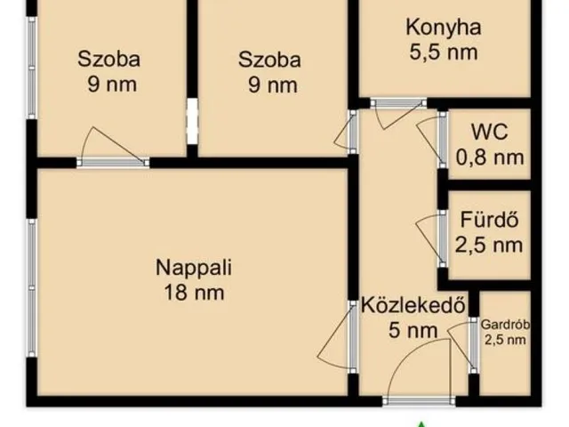 Eladó lakás Budapest XV. kerület, Rákospalota, Nádastó park 53 nm