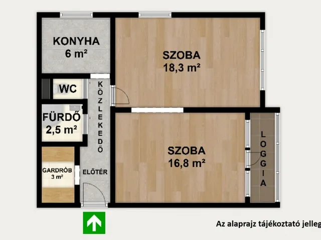Eladó lakás Budapest IV. kerület, Újpest, Virág utca 53 nm