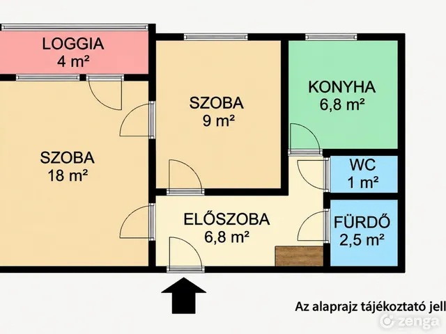 Eladó lakás Budapest XI. kerület, Albertfalva 46 nm