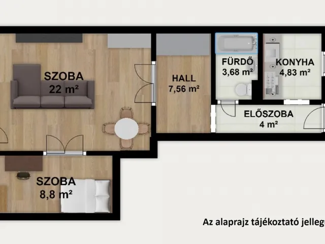 Eladó lakás Budapest XI. kerület, Kelenföld 51 nm