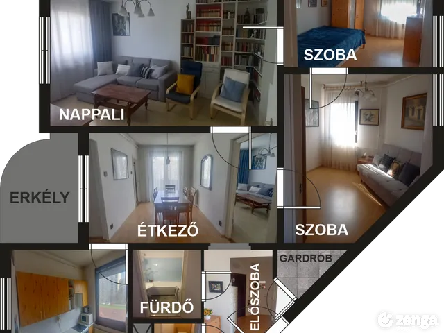 Eladó lakás Debrecen, Tócóvölgy 63 nm