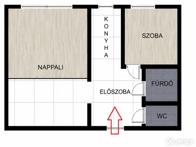 Eladó lakás Budapest XX. kerület, Pesterzsébet 41 nm