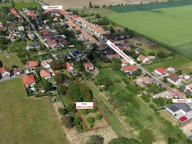 Eladó telek Várdomb 2217 nm