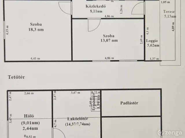 Kiadó ház Dunabogdány 125 nm